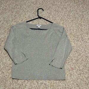 LOFT Women’s 3/4 Sleeve Shirt Large EUC